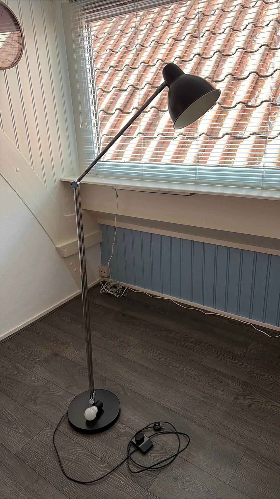 Vintage Hala Zeist staande lamp, Ophalen, Gebruikt, 100 tot 150 cm, Vintage