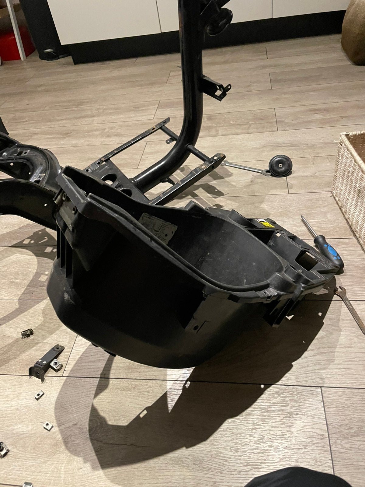 Piaggio zip 2000 buddybak, Ophalen, Zo goed als nieuw, Piaggio