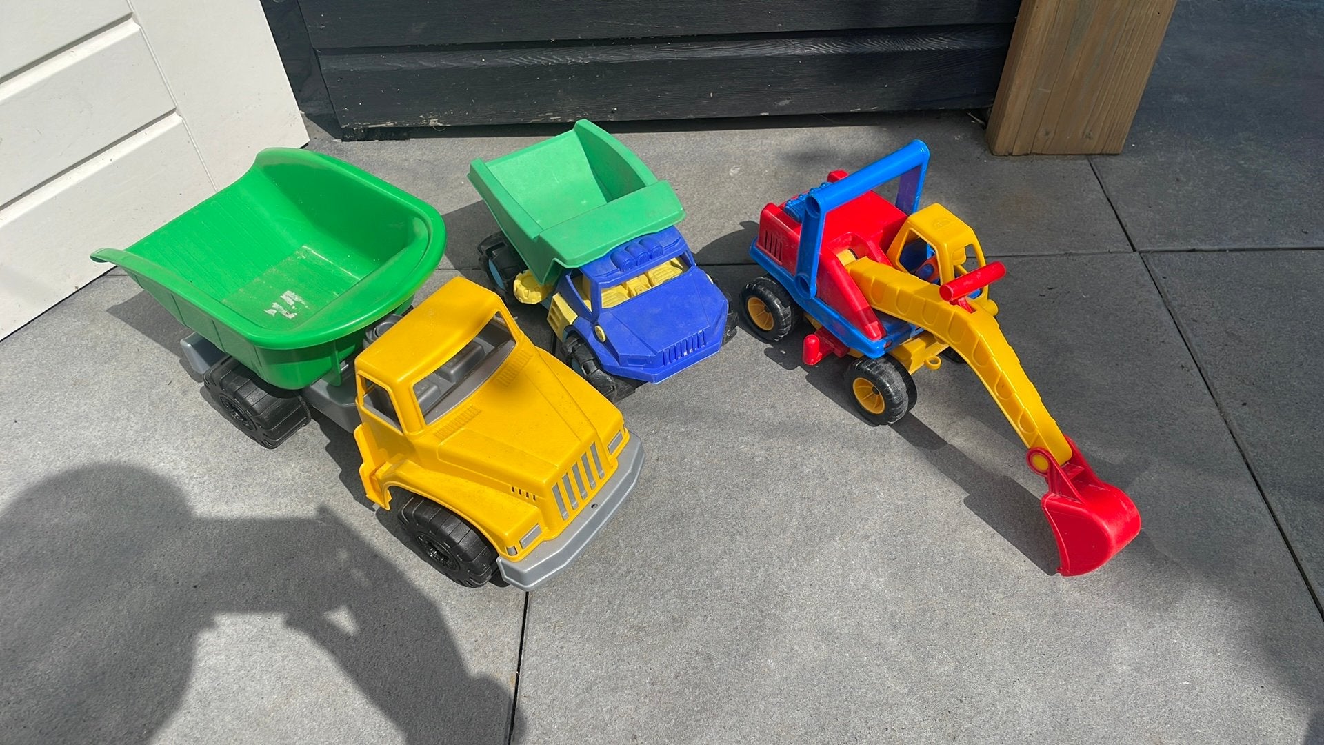 Zand speelgoed / graafmachines, Ophalen, Zo goed als nieuw