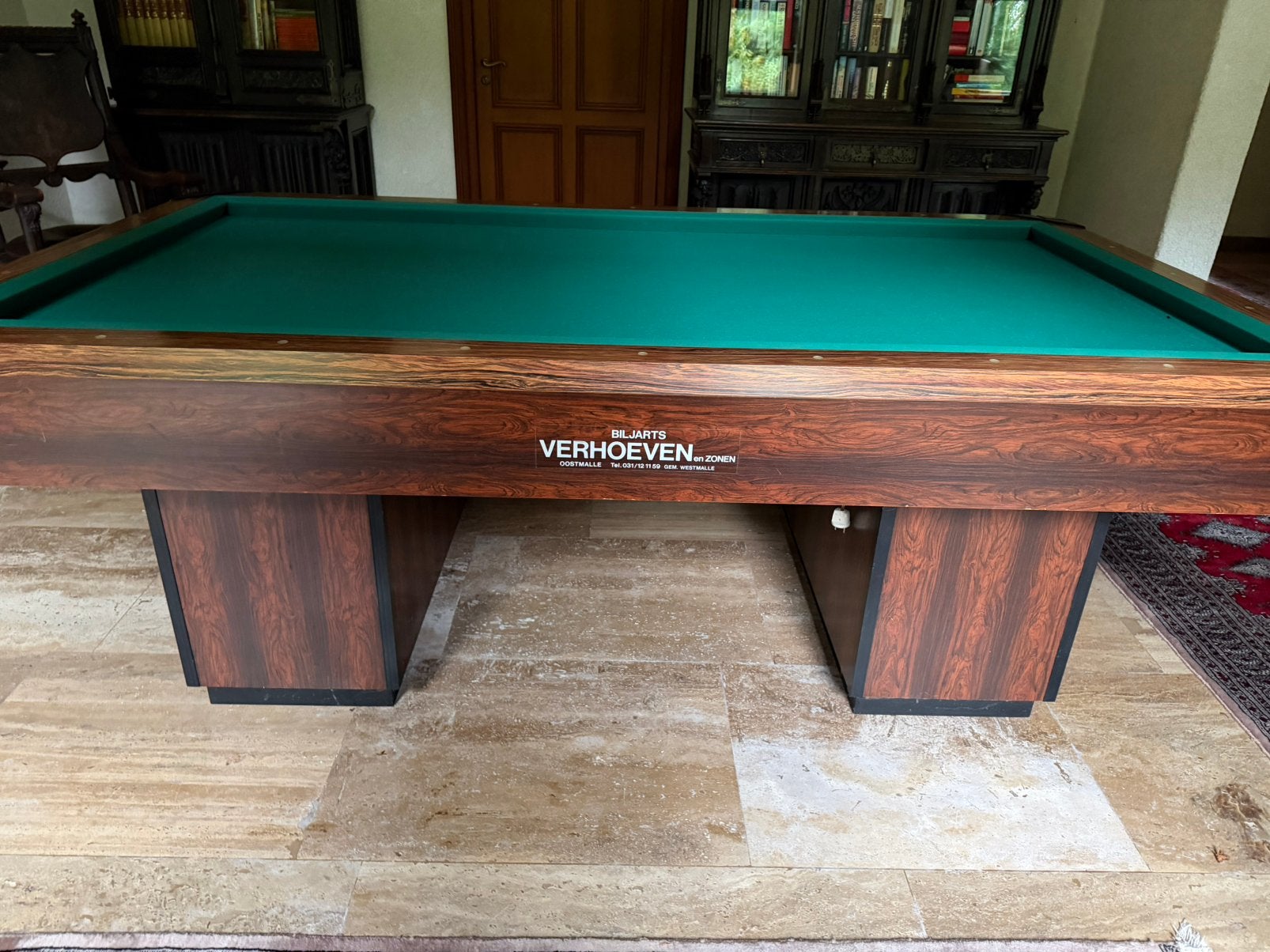 Biljart Verhoeven, Ophalen, Gebruikt, Biljarttafel
