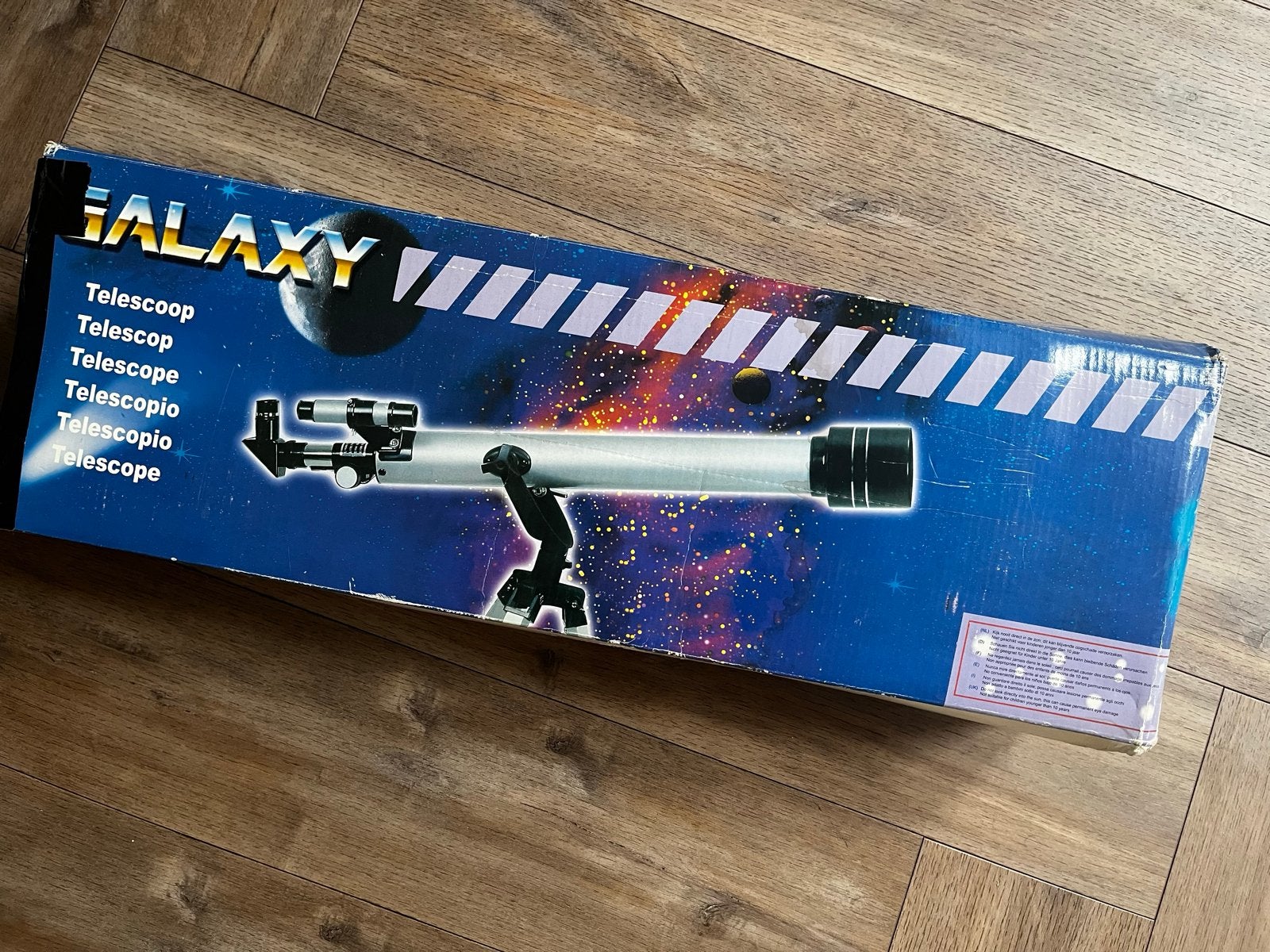 Galaxy Telescoop - Ideaal voor maan- en planetenobservatie, Ophalen, Gebruikt, Lenzentelescoop (refractor), Met statief