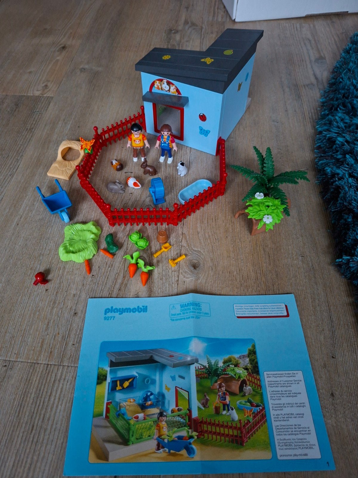 Playmobil 9277 Dierenpension met veel accessoires, Ophalen, Zo goed als nieuw, Jongen of Meisje