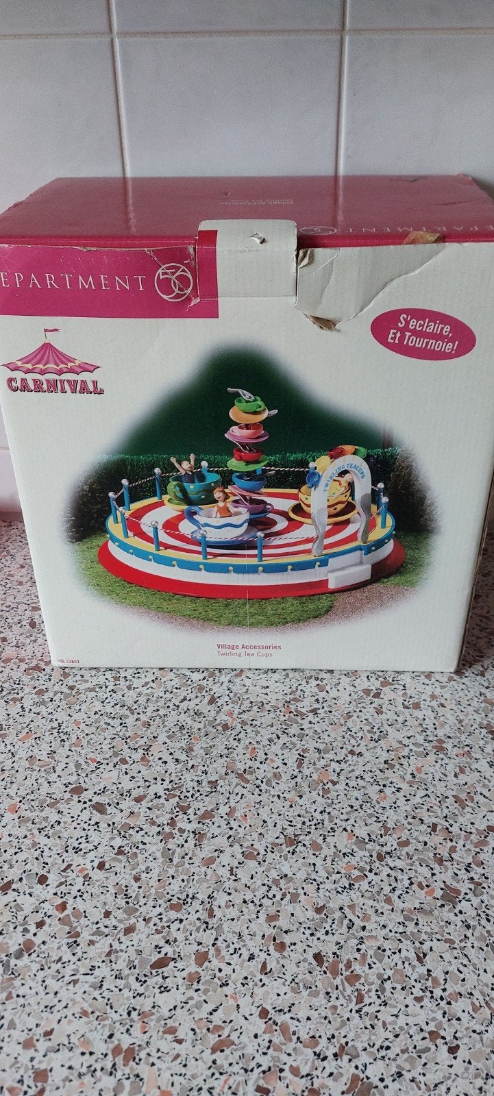Kermisattractie 'The Twirling Teacups' - Defect, Ophalen of Verzenden, Gebruikt