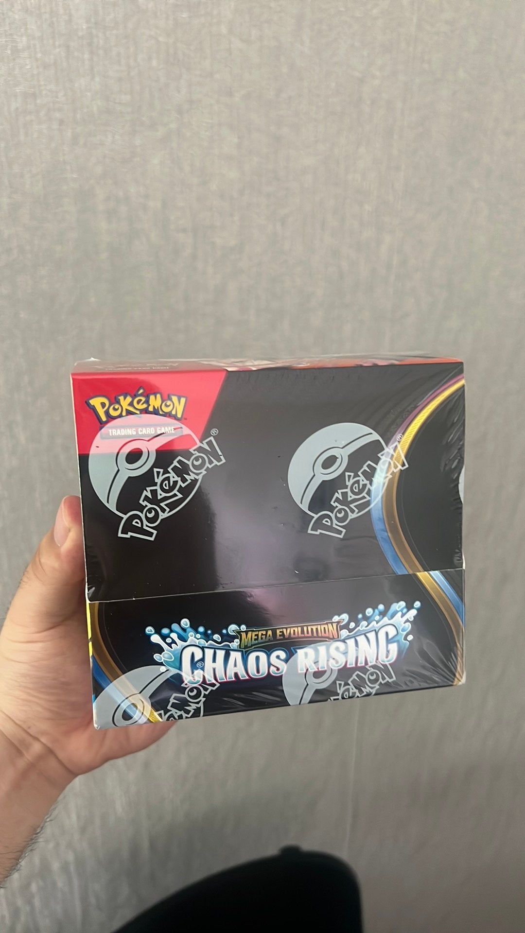 Pokemon Chaos Rising booster box (mini scheur), Ophalen of Verzenden, Zo goed als nieuw