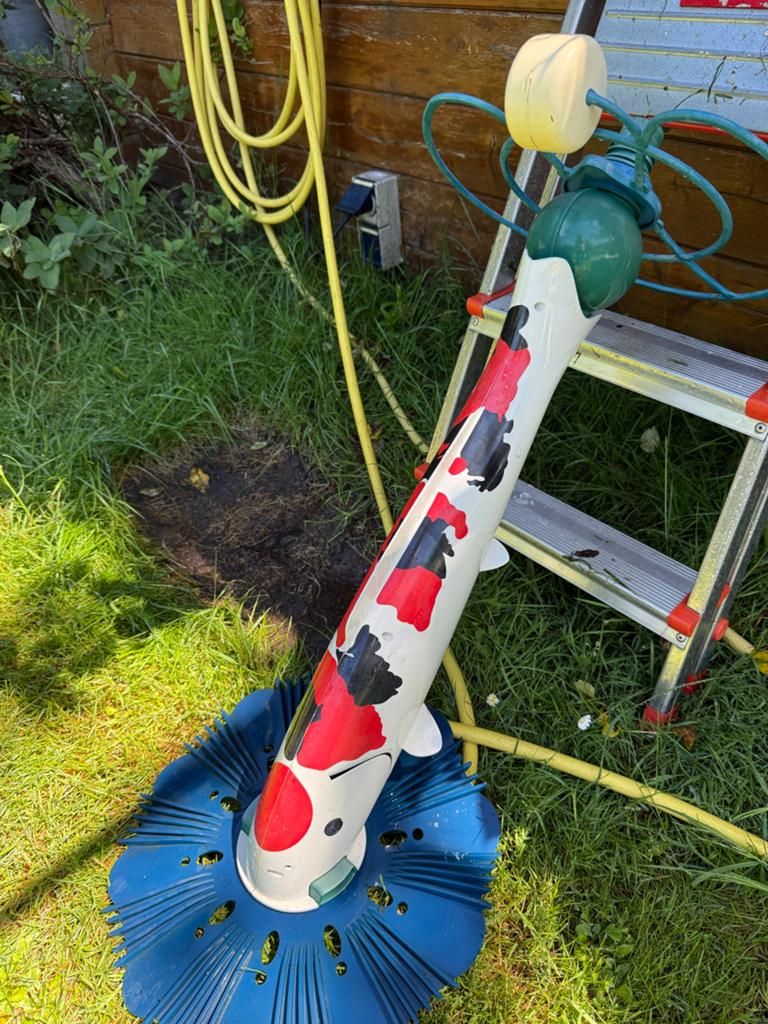 Automatische zwembad stofzuiger/koi, Tuin en Terras, Zwembad-toebehoren, Ophalen, Gebruikt