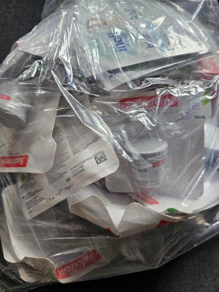 40x Sudocrem & 5x Inoli Badolie - Nieuw, Ophalen of Verzenden, Nieuw, Overige typen, Overige merken