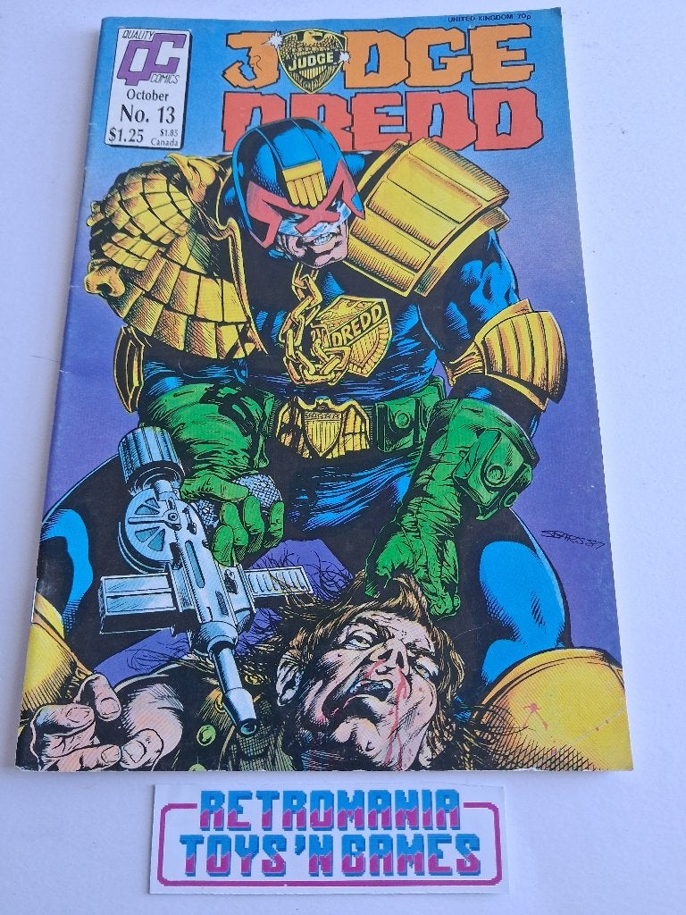 strip quality comics - judge dredd deel 13, Boeken, Eén comic, Verzenden, Zo goed als nieuw, Amerika