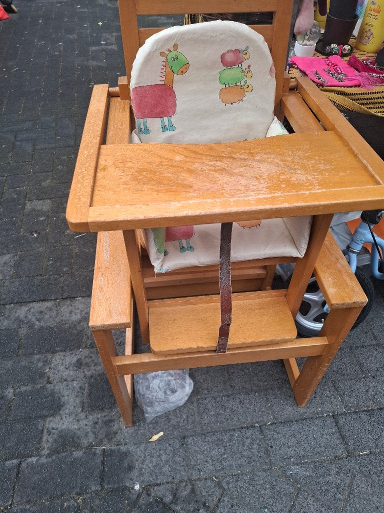 Kinderstoel, Ophalen, Gebruikt, Overige typen, Afneembaar eetblad