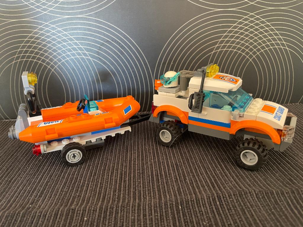 Lego 60012 4x4 duikersboot., City, Lego, Ophalen of Verzenden, Zo goed als nieuw