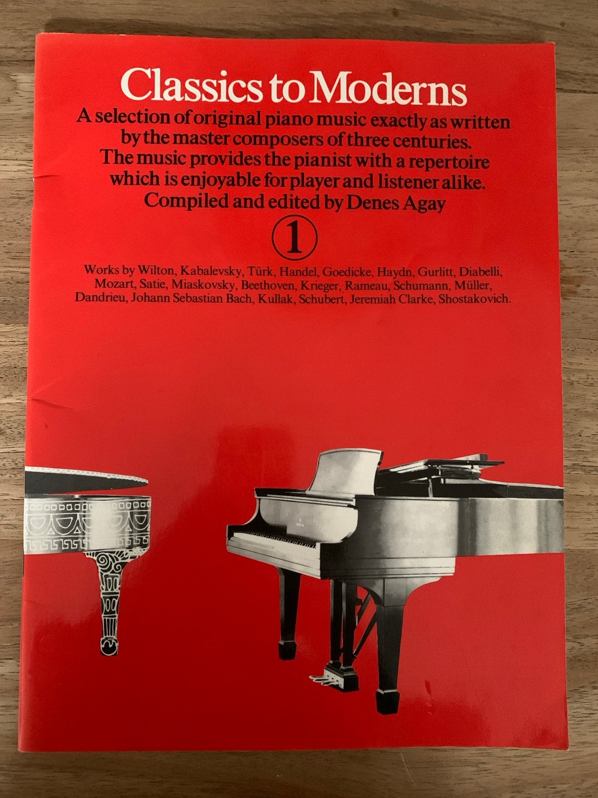 Classics to Moderns - Pianomuziek van diverse componisten, Gebruikt, Klassiek, Ophalen of Verzenden, Thema