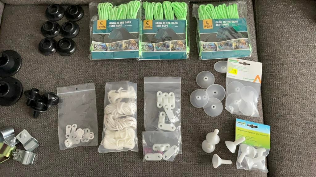Allerlei tent accessoires, Ophalen of Verzenden, Nieuw