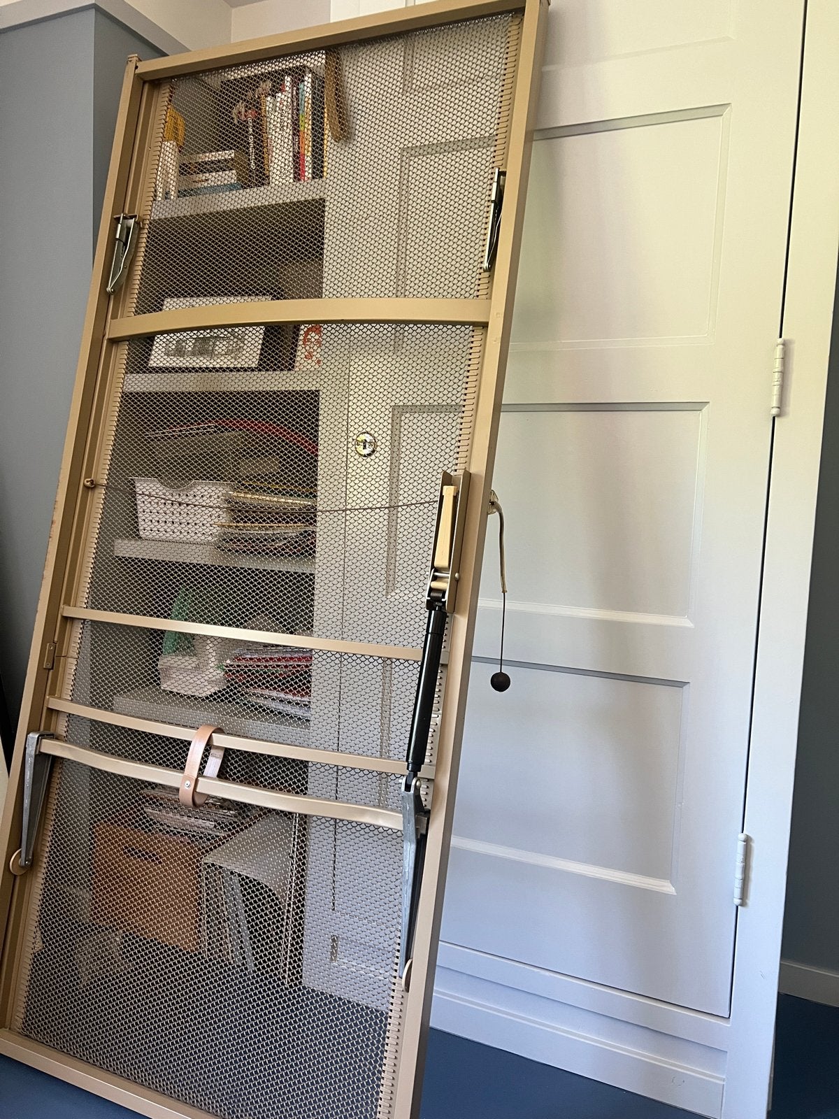 Auping spiraalbodem 90x200 verstelbaar, Ophalen, Gebruikt, 90 cm, Eenpersoons