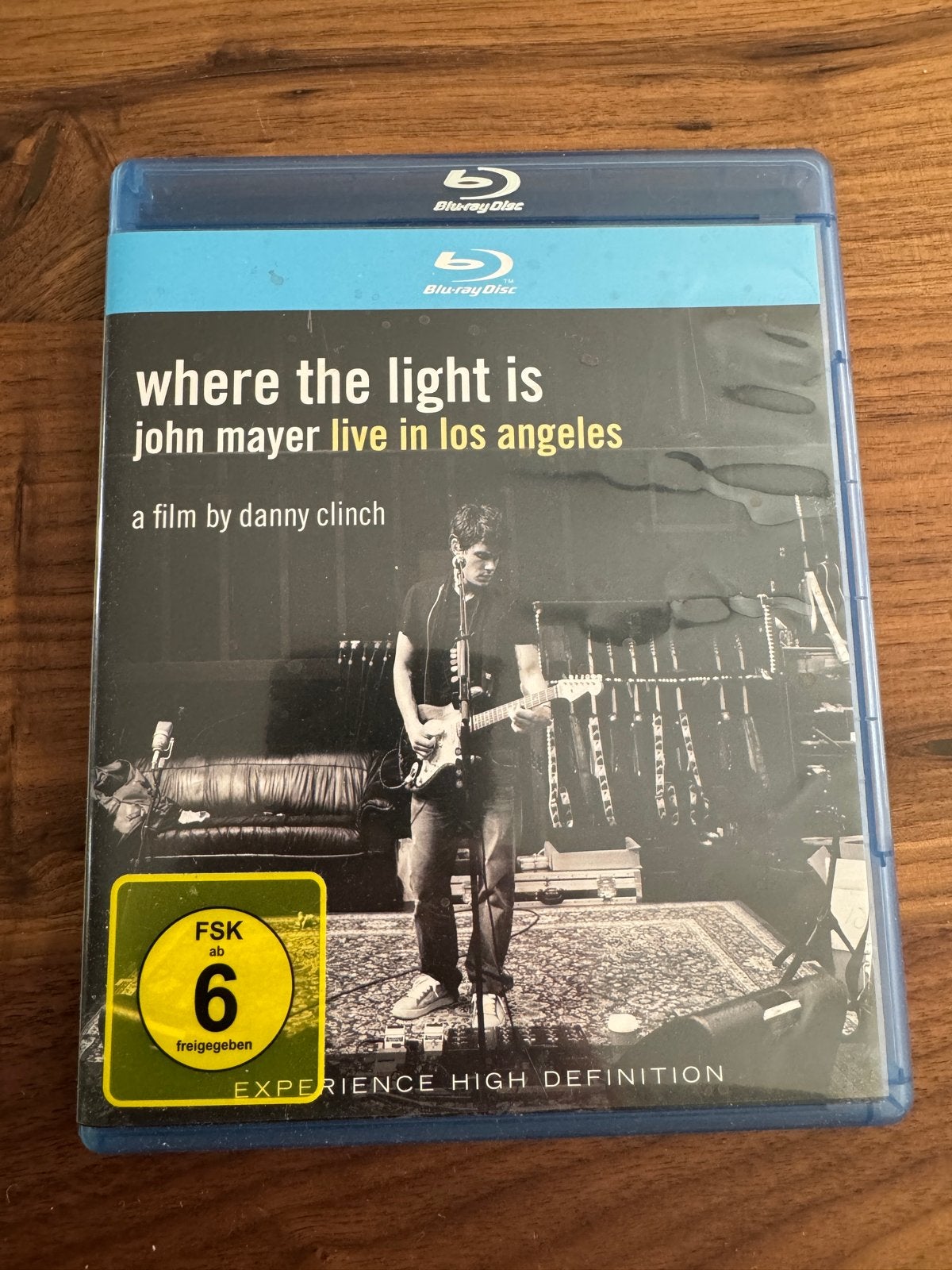 John Mayer - Where the Light Is: Live in Los Angeles Blu-ray, Muziek en Concerten, Alle leeftijden, Ophalen of Verzenden, Zo goed als nieuw