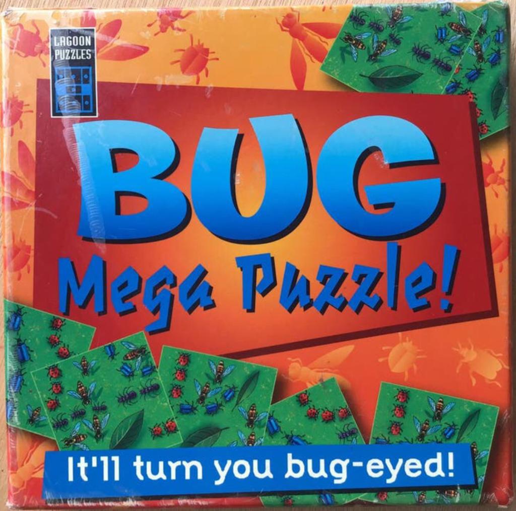 Bug Mega Puzzle! / puzzel - vanaf 8 jaar - ZGAN, Ophalen of Verzenden, Minder dan 500 stukjes, Zo goed als nieuw