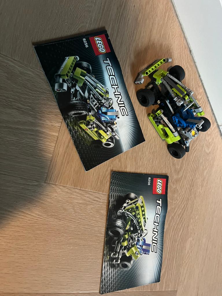Lego Technic 8256 Go-Kart, Ophalen, Lego, Zo goed als nieuw, Complete set