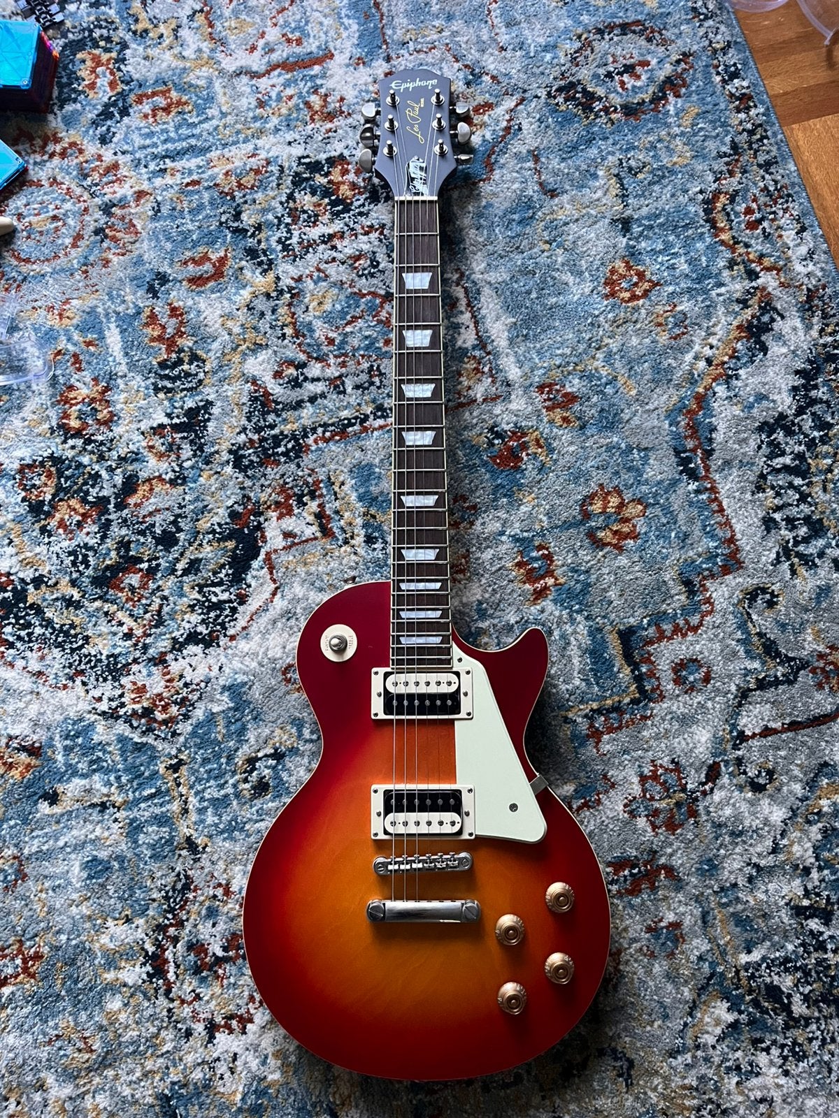 Epiphone Les Paul met Fender versterker en accessoires, Ophalen, Epiphone, Met versterker, Zo goed als nieuw