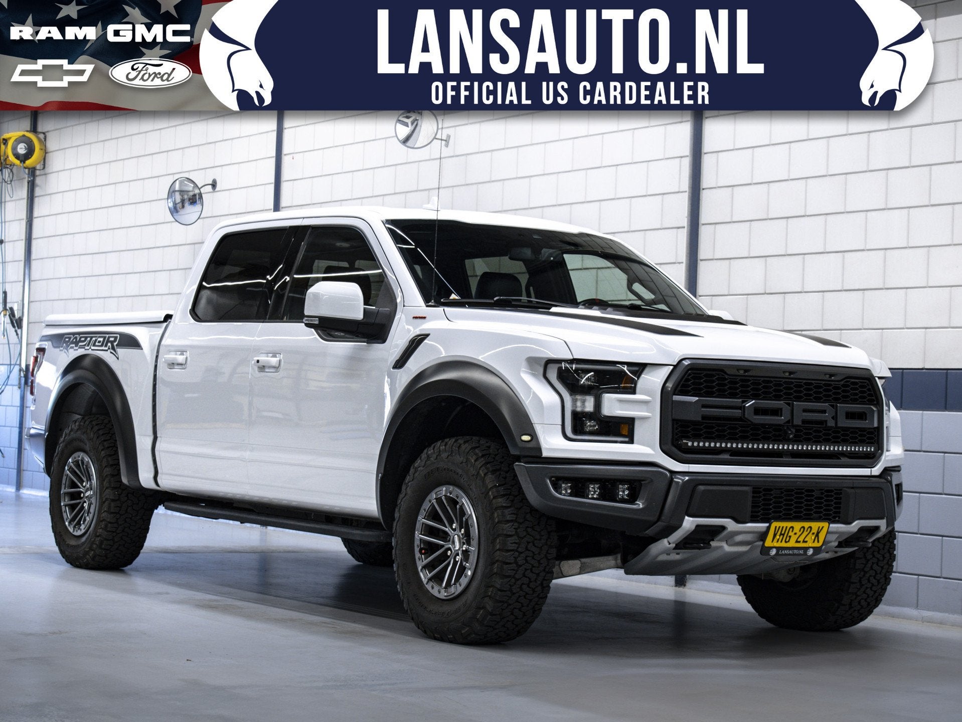 Ford USA F-150 | 3.5 V6 Ecoboost | SuperCrew Raptor, Automaat, F-150, Wit, Bedrijf