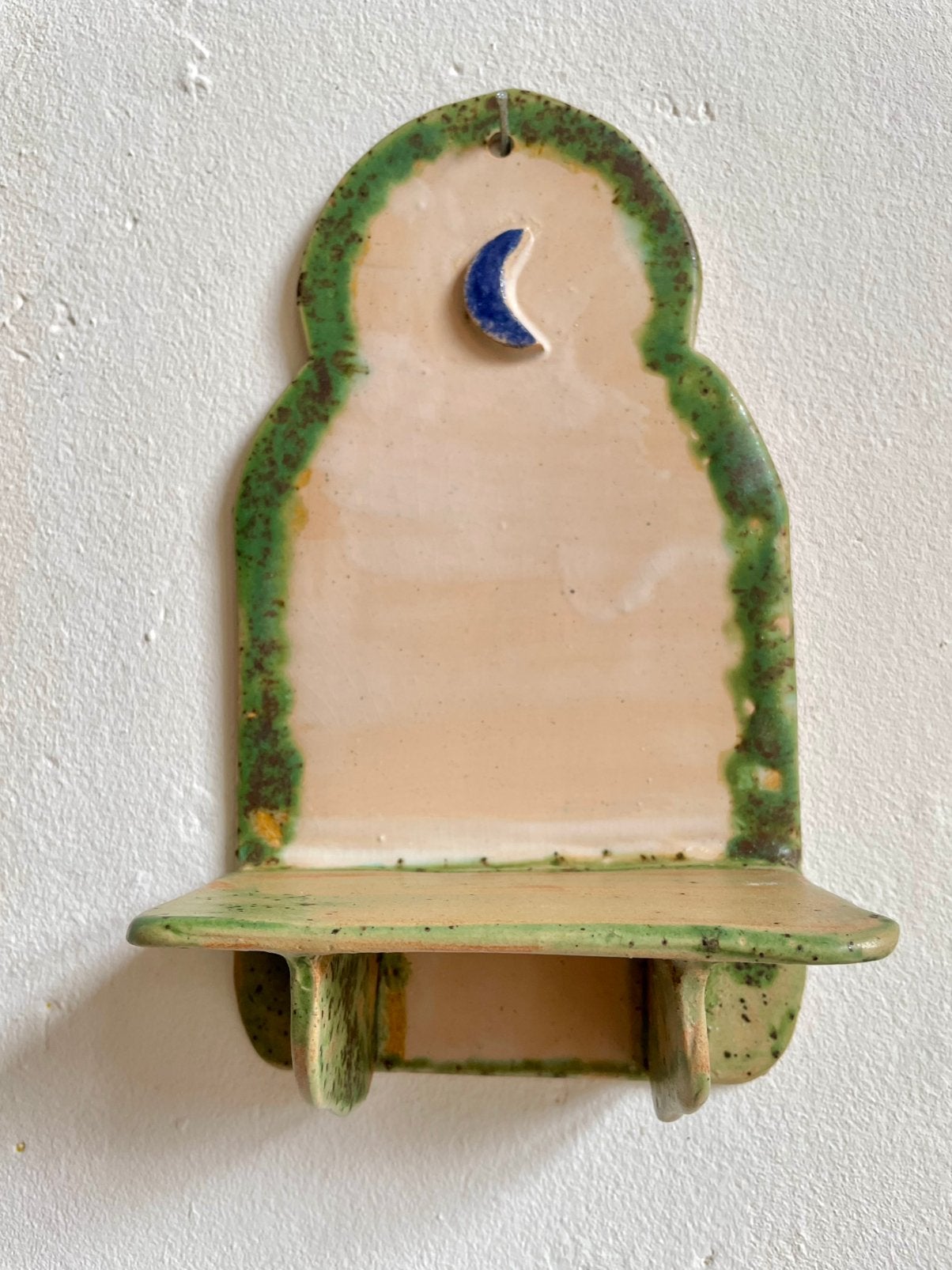 Wandaltaartje keramiek, Overige merken, Nieuw, Ophalen of Verzenden, Groen