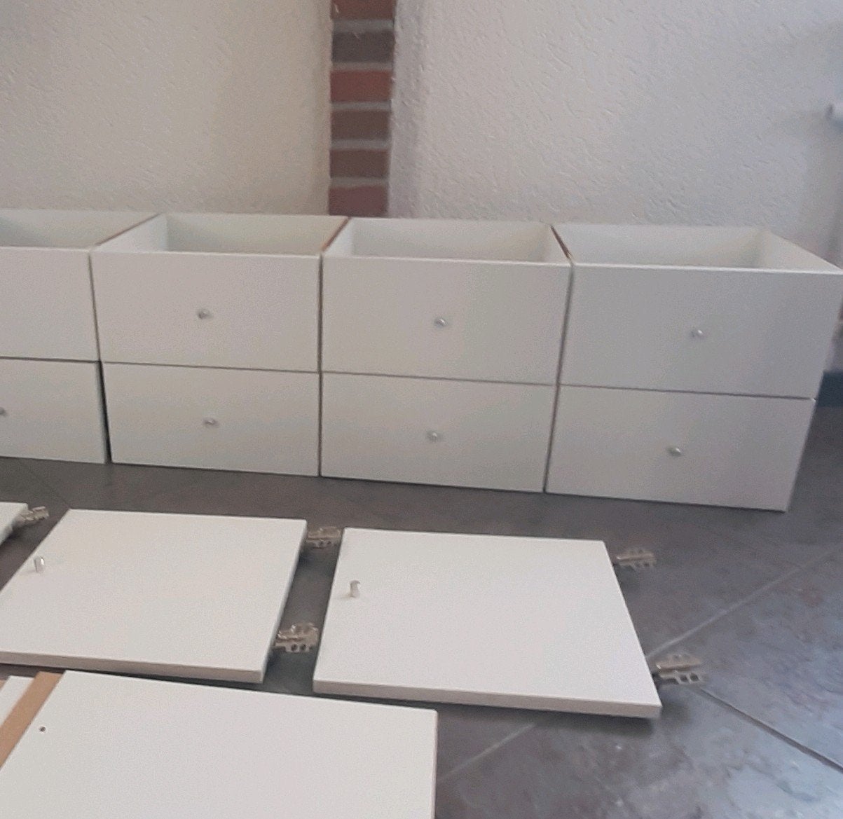 3 ladekasten  , 2 deurtjes voor ikea kallax Vakkenkast, Ophalen