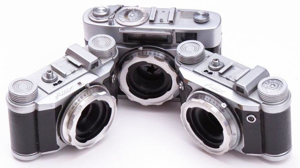 Altix Altissa 35mm viewfinder body's (2 types), Ophalen of Verzenden, Compact, Overige Merken