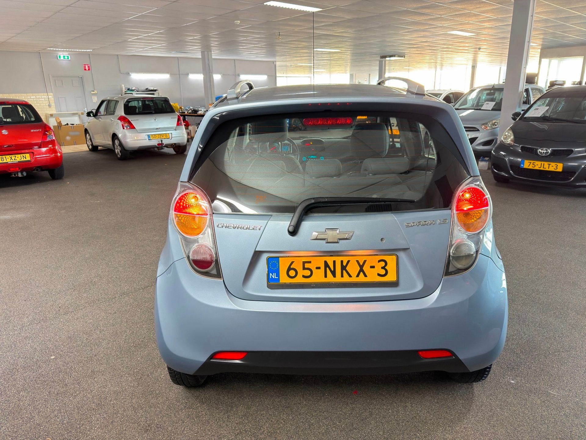 Chevrolet Spark 1.0 16V LT 2e Eigenaar,Airco,E-Ramen,N.A.P,W, Auto's, Voorwielaandrijving, Stof, Gebruikt, Zwart