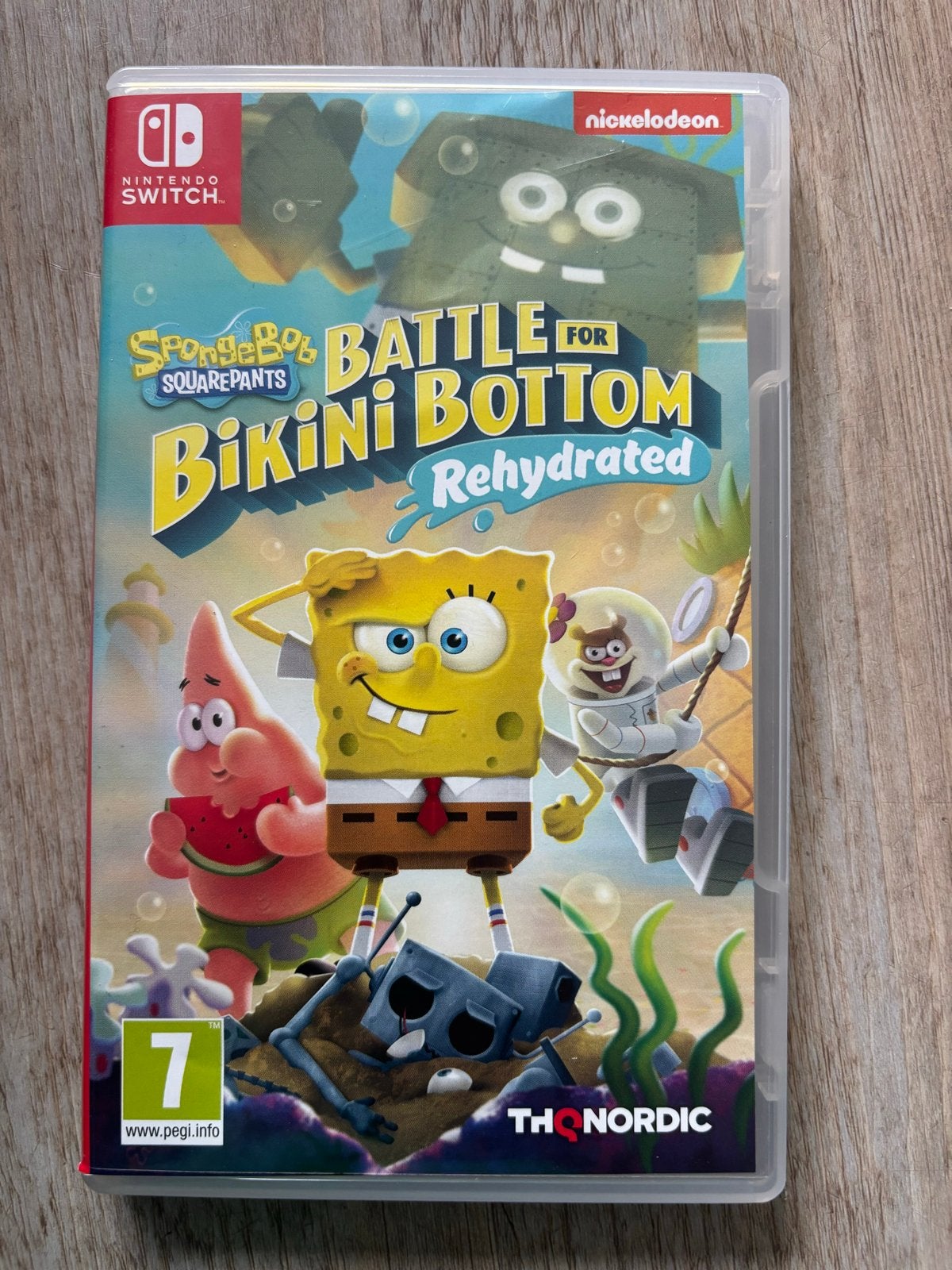 SpongeBob SquarePants: Battle for Bikini Bottom Rehydrated, 1 speler, Ophalen of Verzenden, Zo goed als nieuw, Platform