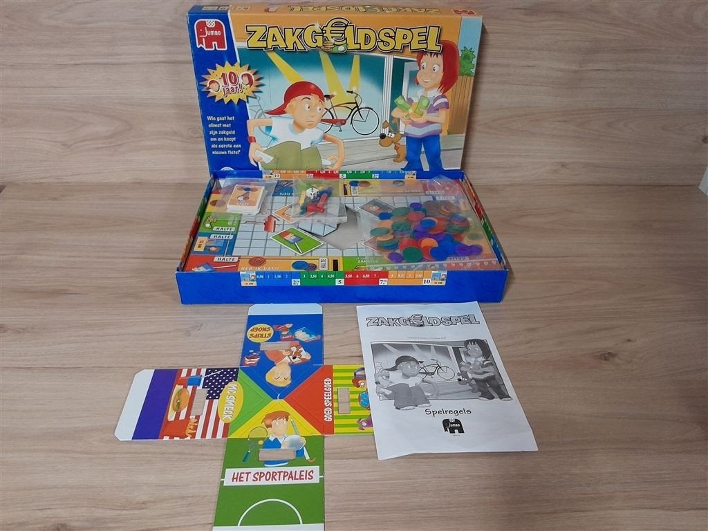 zakgeldspel jumbo [s1146], Hobby en Vrije tijd, Gezelschapsspellen | Bordspellen, Verzenden, Zo goed als nieuw