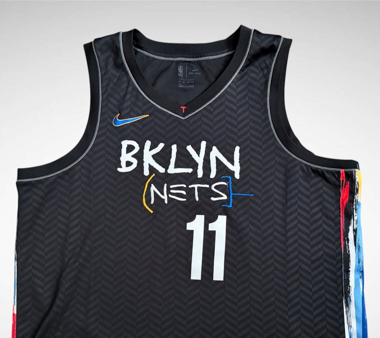 NBA Nike Kyrie Irving basketbal jersey maat XXL shirt 2Xl, Ophalen of Verzenden, Zo goed als nieuw, Kleding