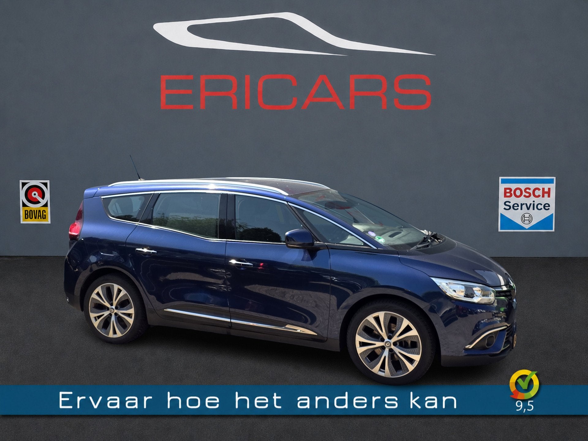 Renault Grand Scénic 1.2 TCe Intens 7p. NAVI TEL PDC LM APP, Voorwielaandrijving, Gebruikt, 4 cilinders, 1850 kg