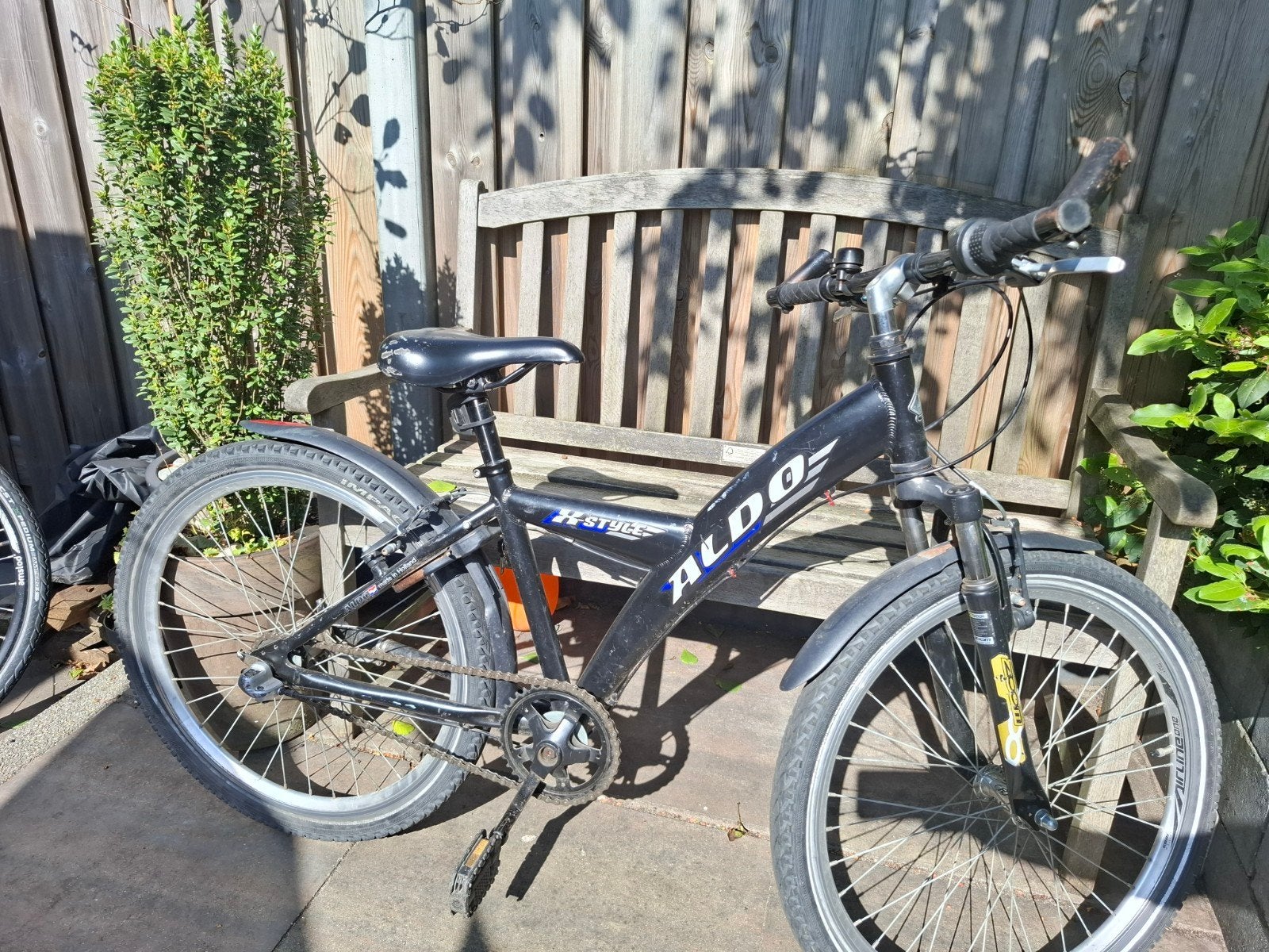 Aldo X-Stride mountainbike - Zwart 24 inch, Minder dan 49 cm, Ophalen of Verzenden, Gebruikt, Overige merken
