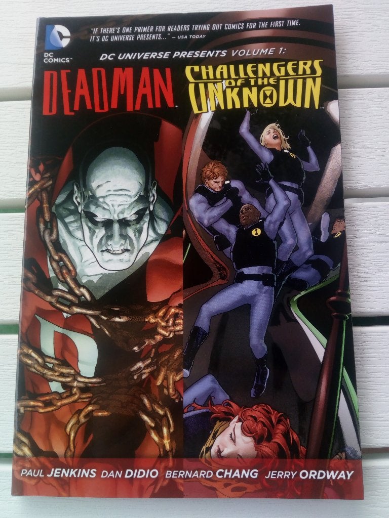 DC new 52: Deadman Challengers of the Unknown TPB, Boeken, Amerika, Ophalen of Verzenden, Zo goed als nieuw, Meerdere comics
