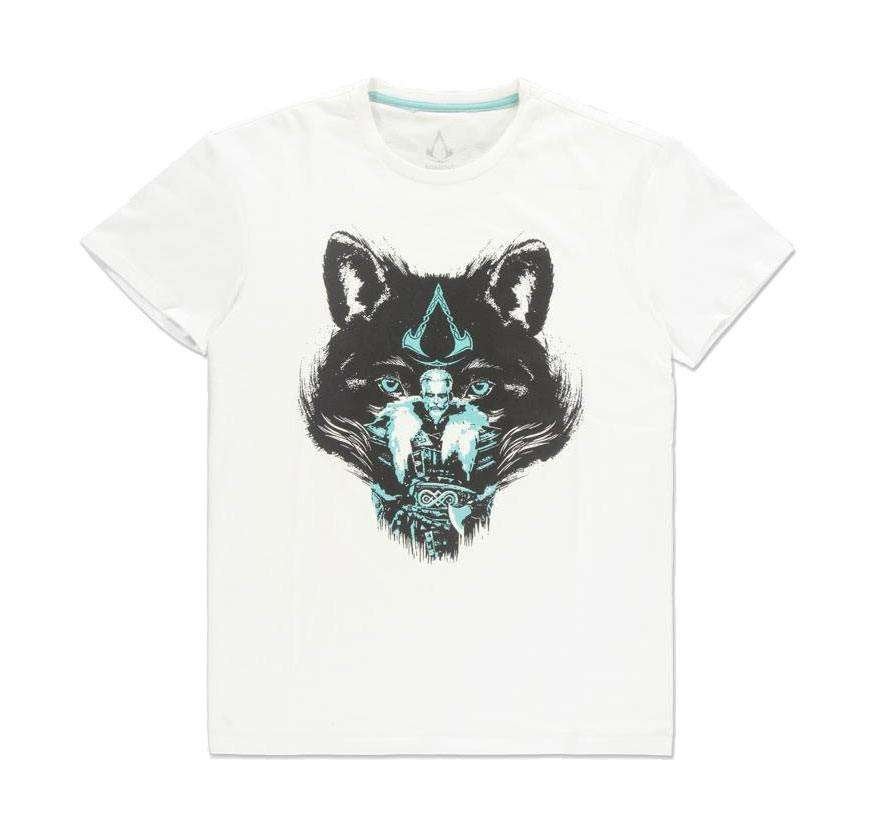 Assassin's Creed - Wolf T-shirt [S], Ubisoft, Wit, Onbekend, Nieuw
