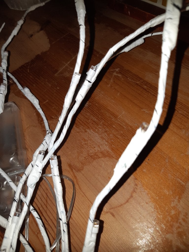sfeerlichtjes nep Berkentaklichtjes, Ophalen of Verzenden