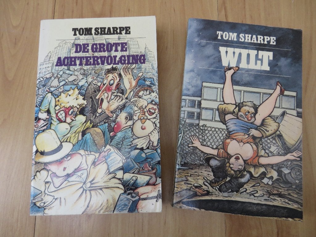 2 x Tom Sharpe, Boeken, Ophalen of Verzenden, Zo goed als nieuw, Tom Sharpe, Verhalen