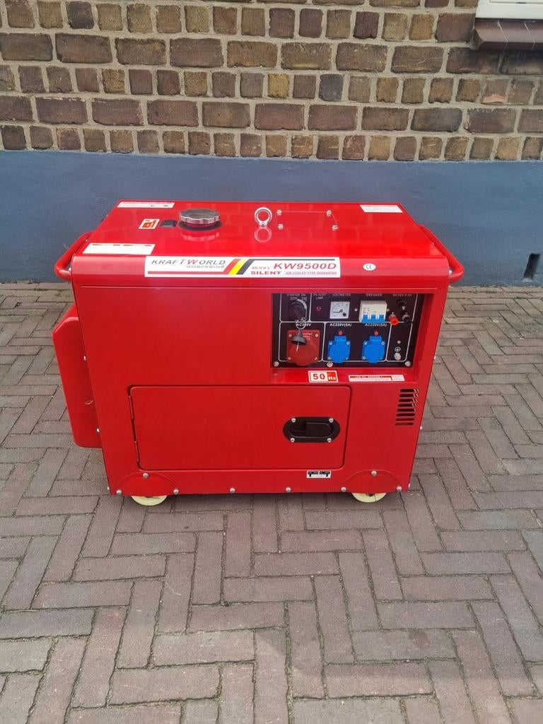 Noodstroom aggregaat diesel 9,5kw nieuw, Ophalen of Verzenden