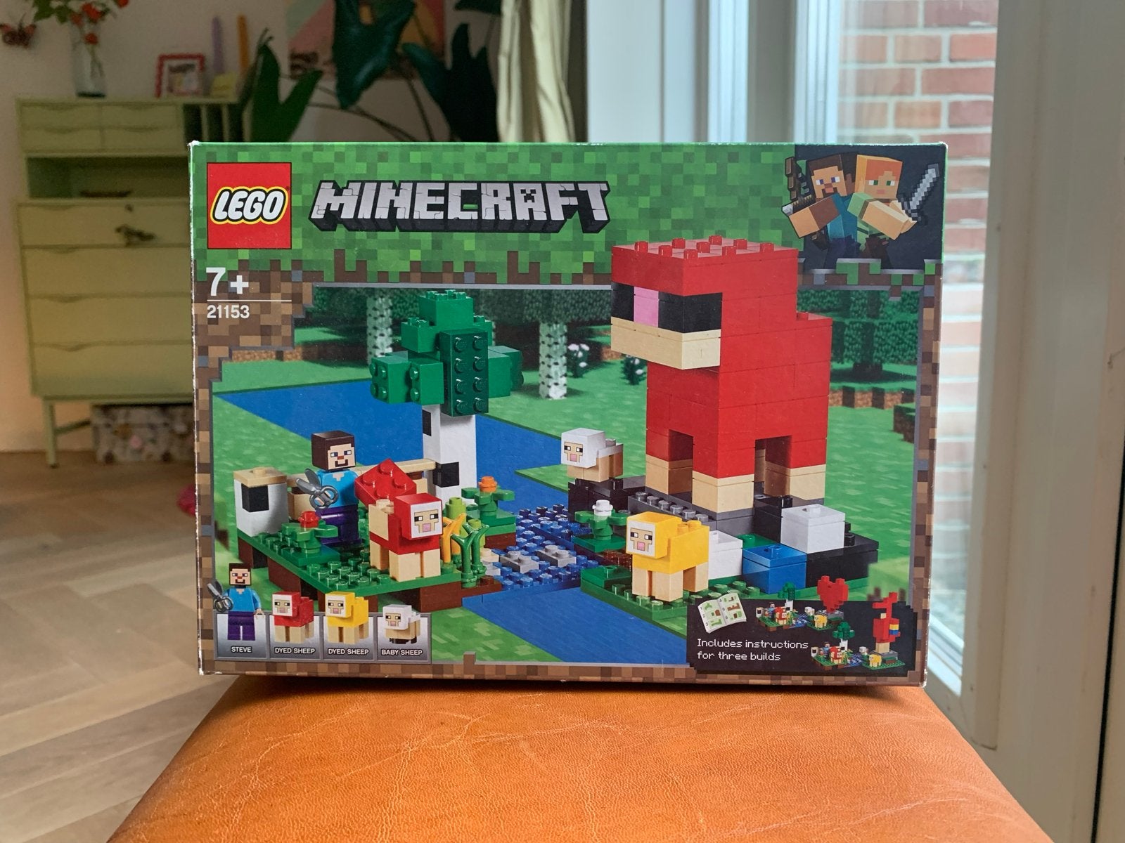 LEGO Minecraft De Schaapsscheerboerderij (21153), Ophalen of Verzenden, Gebruikt