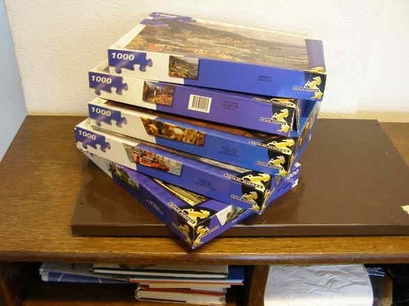 Wild horse puzzels, Ophalen of Verzenden, 500 t/m 1500 stukjes, Gebruikt, Legpuzzel
