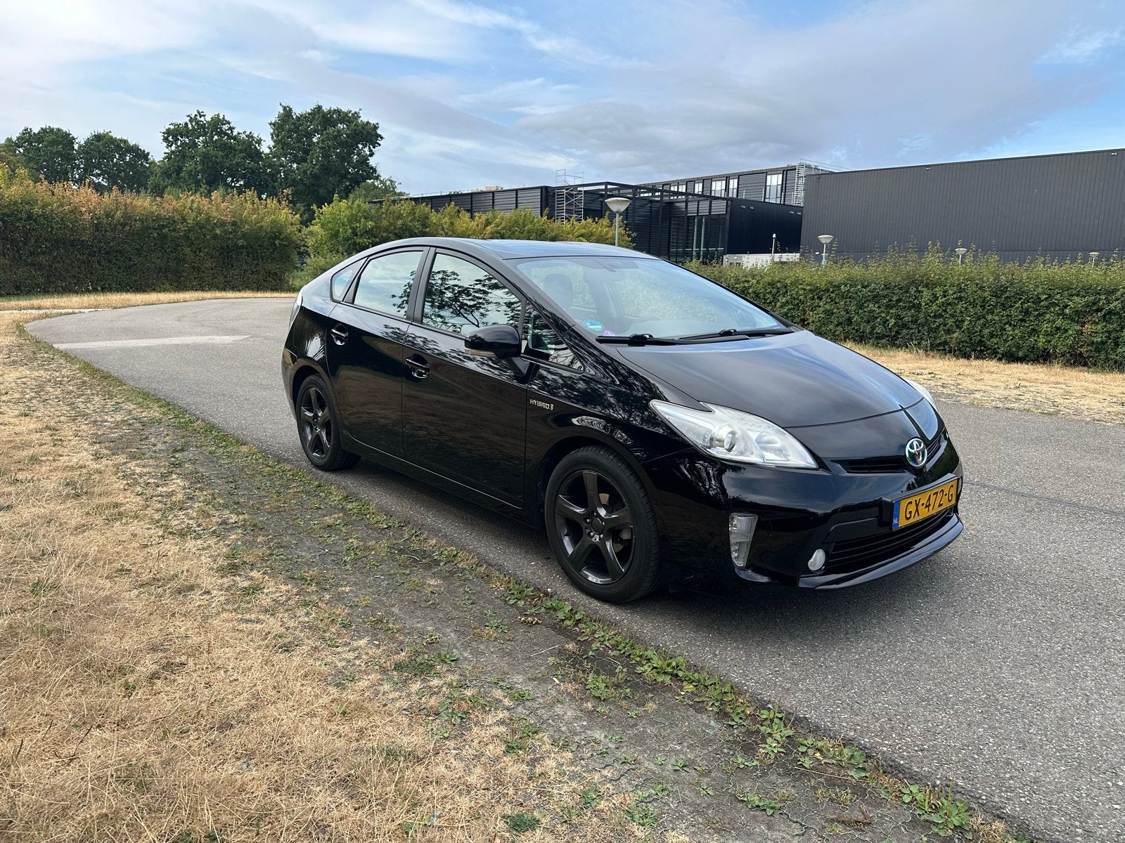 Toyota Prius 1.8 Full Hybrid 136PK Aut 2012 Zwart, Auto's, 136 pk, 1340 kg, 4 cilinders, Zwart