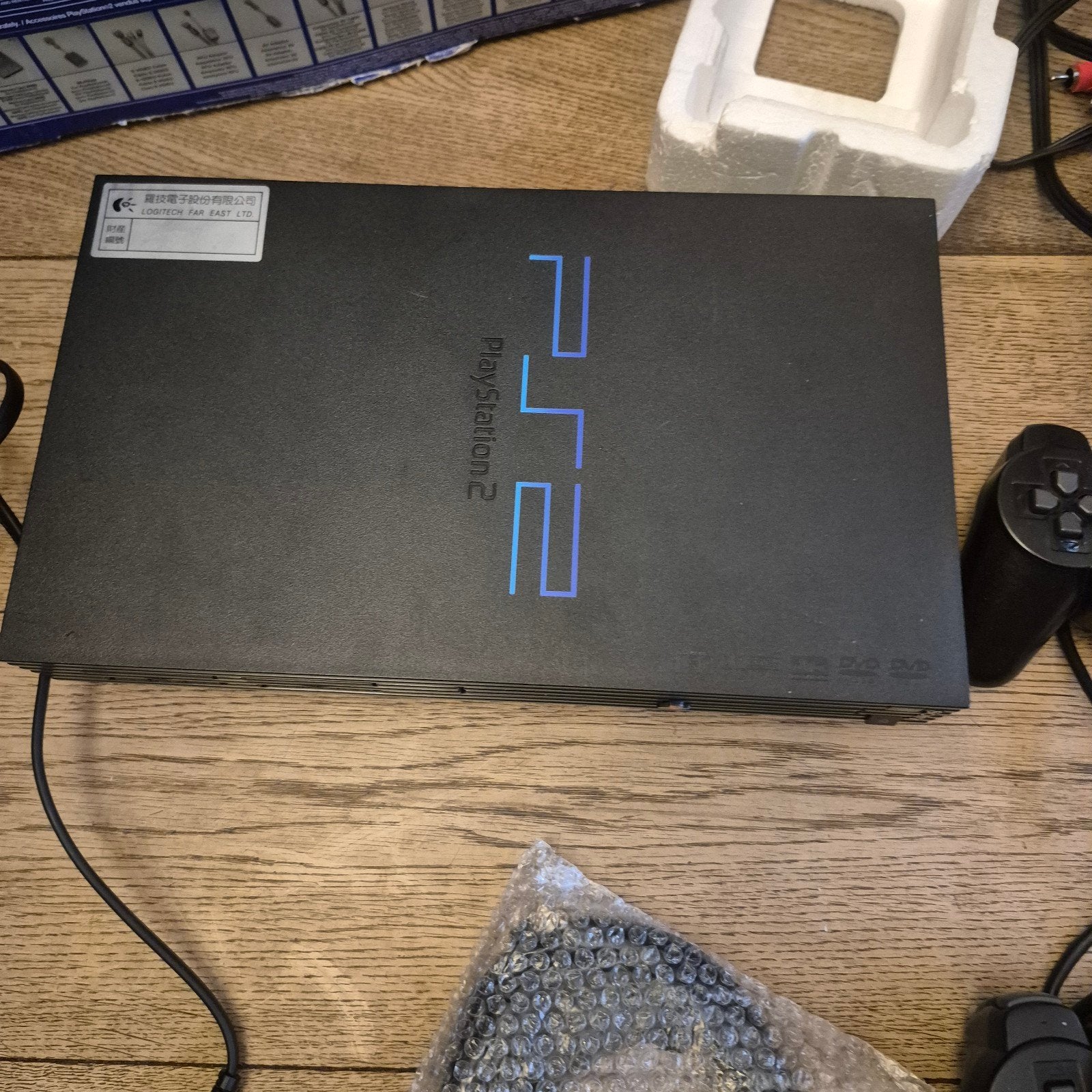 PlayStation 2 Phat met 2 controllers en V-Rally 3, Spelcomputers en Games, Spelcomputers | Sony PlayStation 2, Ophalen of Verzenden