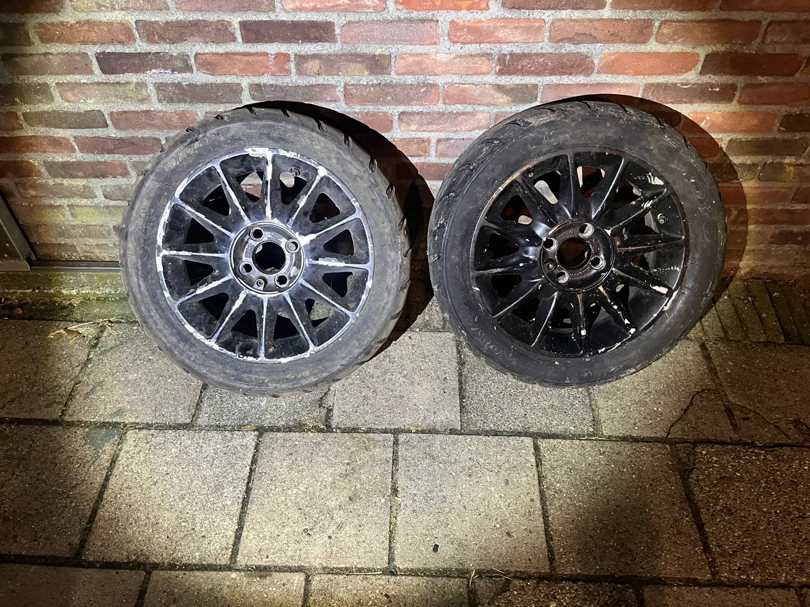 Cross banden slicks, Ophalen, Gebruikt, Band(en), Personenwagen
