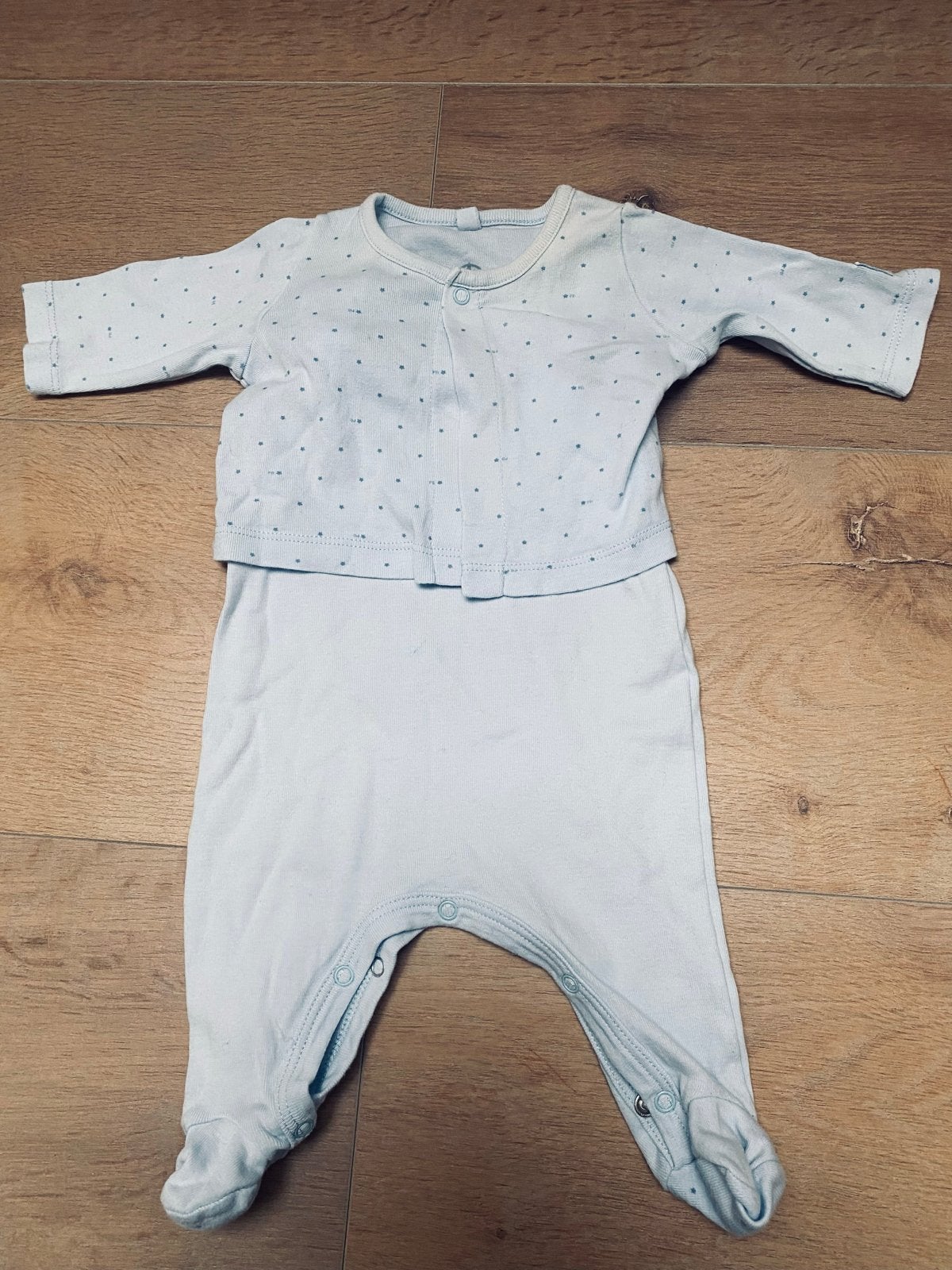 Petit Bateau boxpakje en vestje - maat 50 cm, Kinderen en Baby's, Babykleding | Maat 50, Ophalen of Verzenden, Zo goed als nieuw