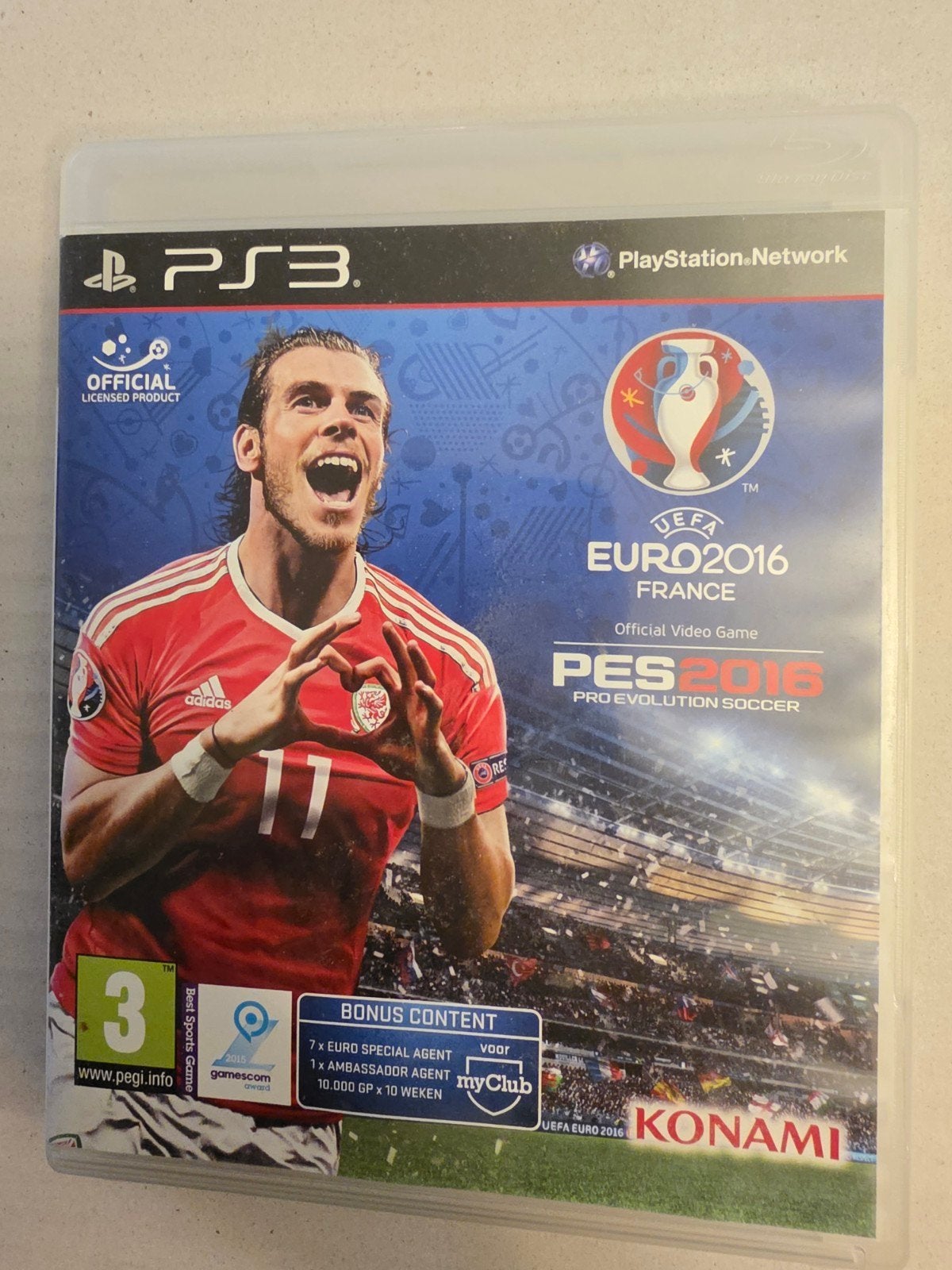 PES 2016 Pro Evolution Soccer UEFA Euro 2016 PS3, Online, Ophalen of Verzenden, Zo goed als nieuw, Sport