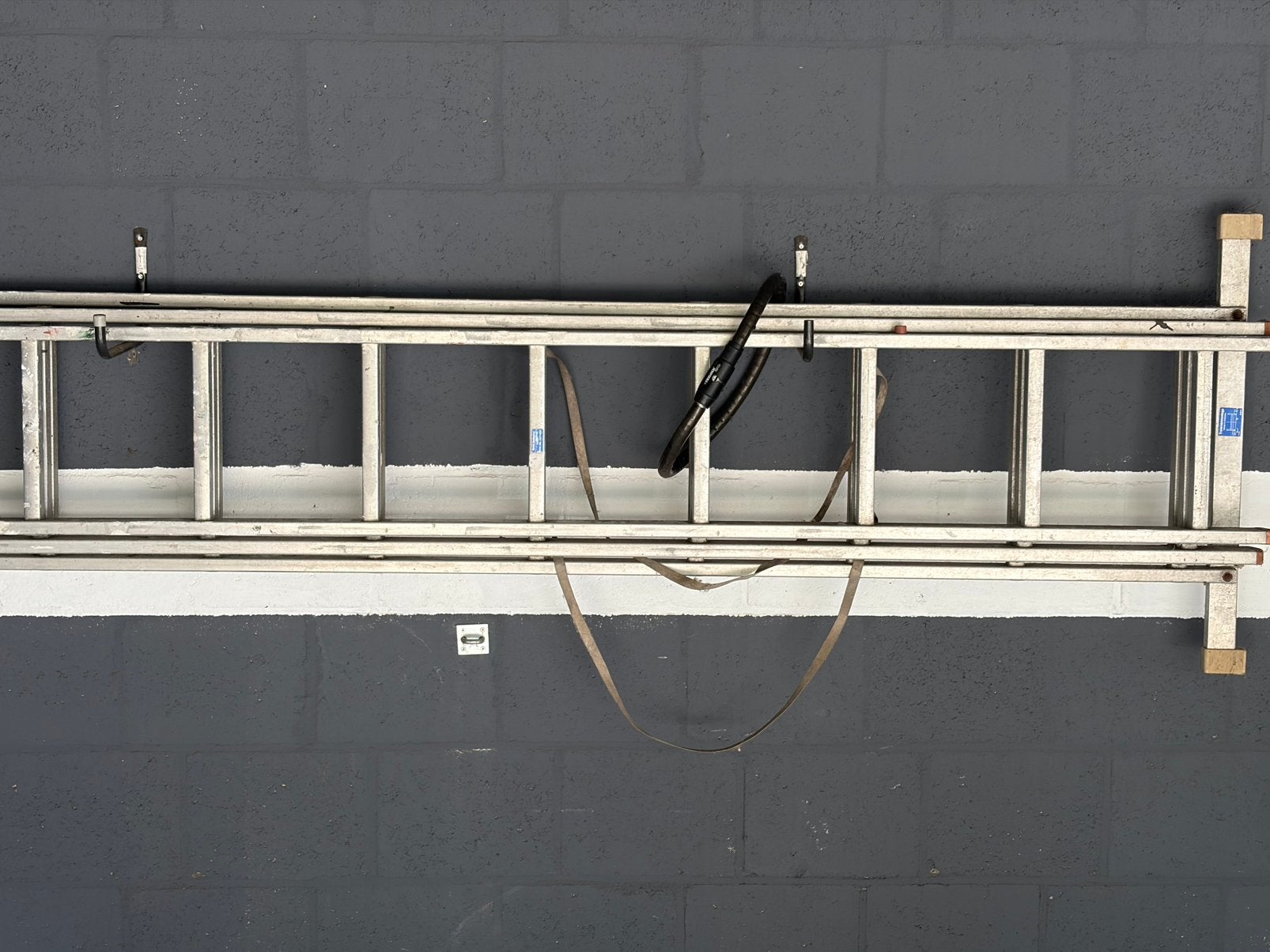 Aluminium schuifladder, Ophalen, Gebruikt, Ladder, Opvouwbaar of Inschuifbaar