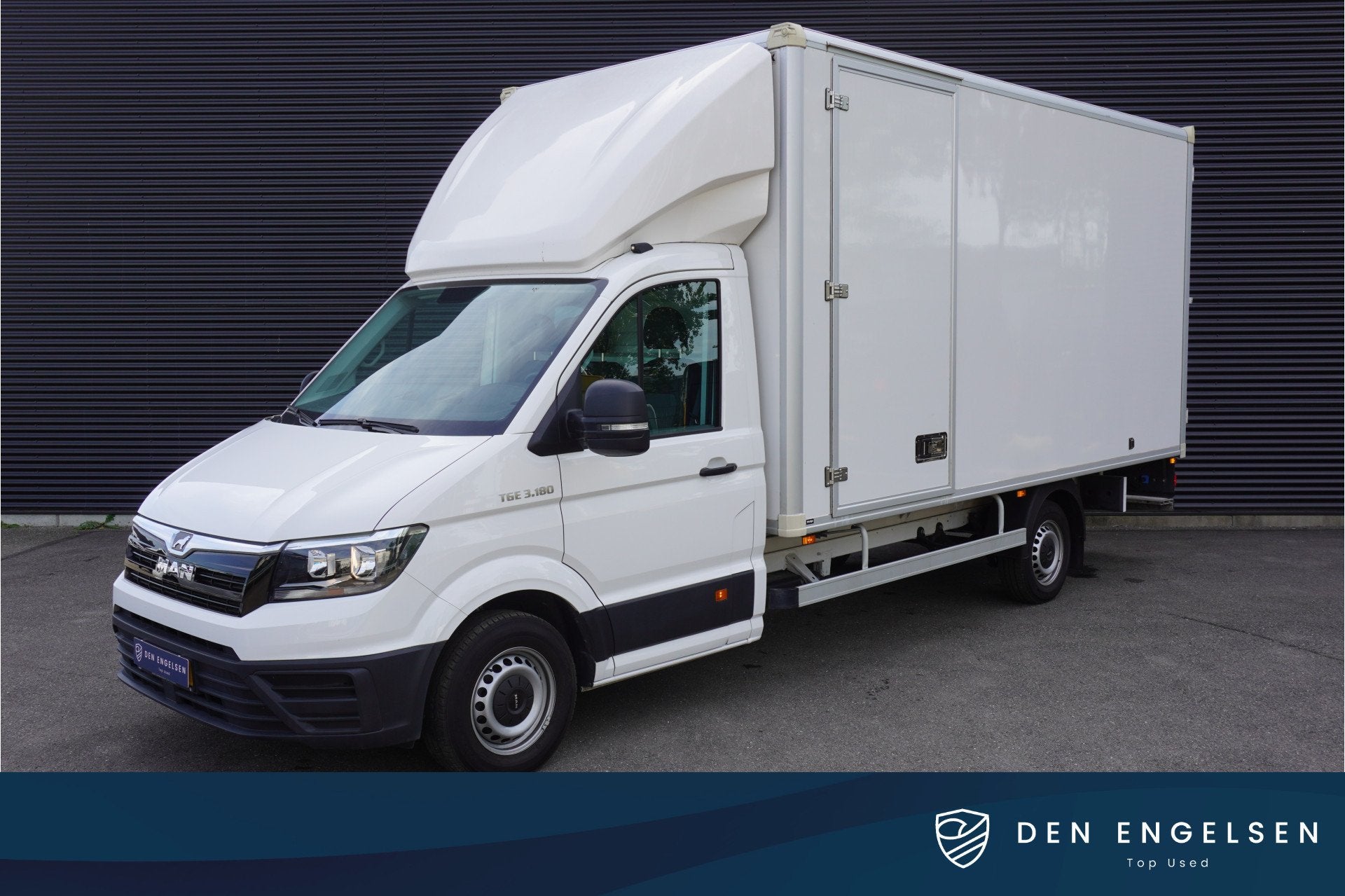 MAN TGE 3.180 Automaat 177 PK Bakwagen EL Meubelbak Cruise C, Stof, Gebruikt, 4 cilinders, MAN