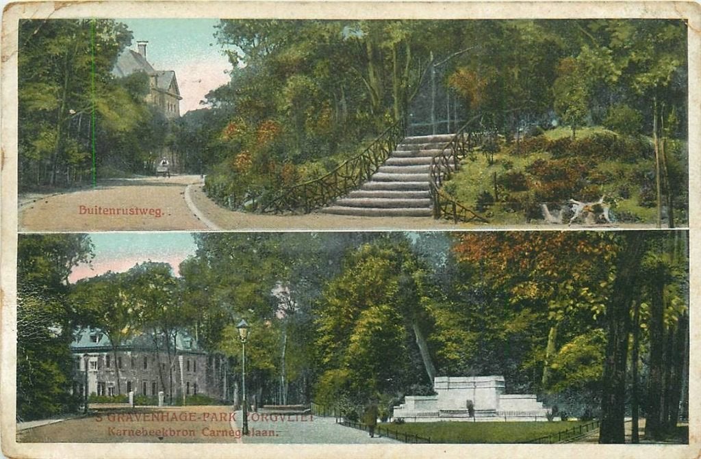 388-222-035 Den Haag Park Zorgvliet, Verzenden, Voor 1920, Zuid-Holland