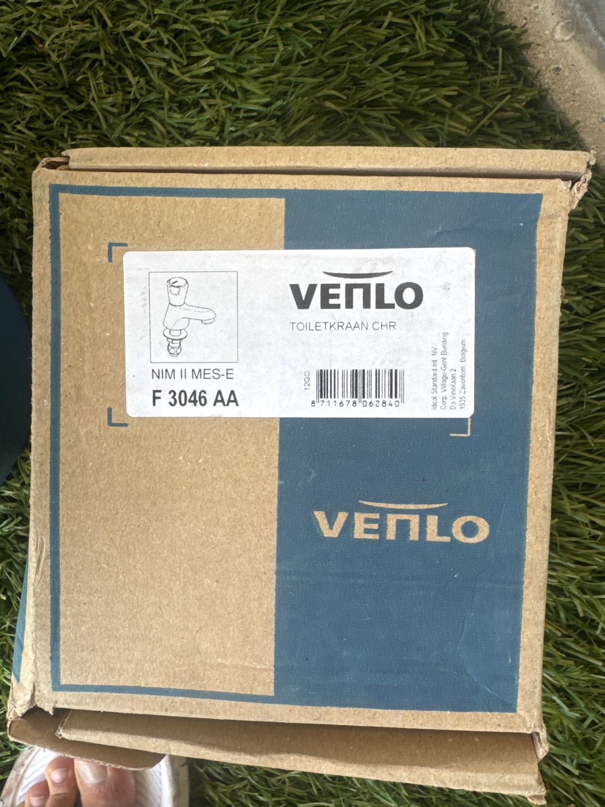 Nieuwe Venlo Toiletkraan Chroom - NIM II MES-E F 3046 AA, Doe-het-zelf en Verbouw, Ophalen of Verzenden, Nieuw, Chroom, Kraan
