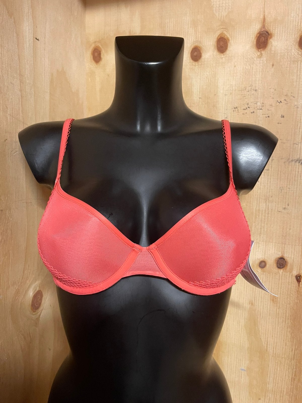 Calvin klein bh 70c lightly lined demi, Verzenden, Roze, BH