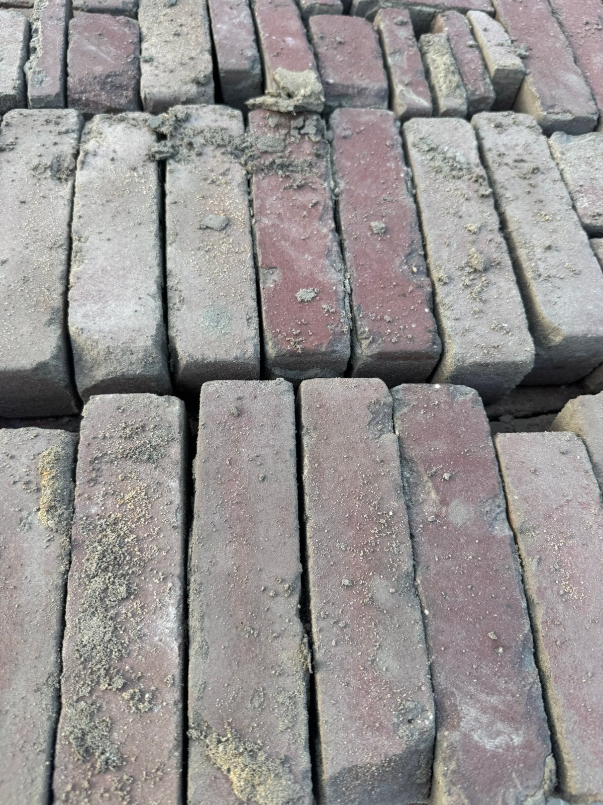 Waaltjes rood circa 45 m2, Ophalen of Verzenden, Zo goed als nieuw, Bakstenen