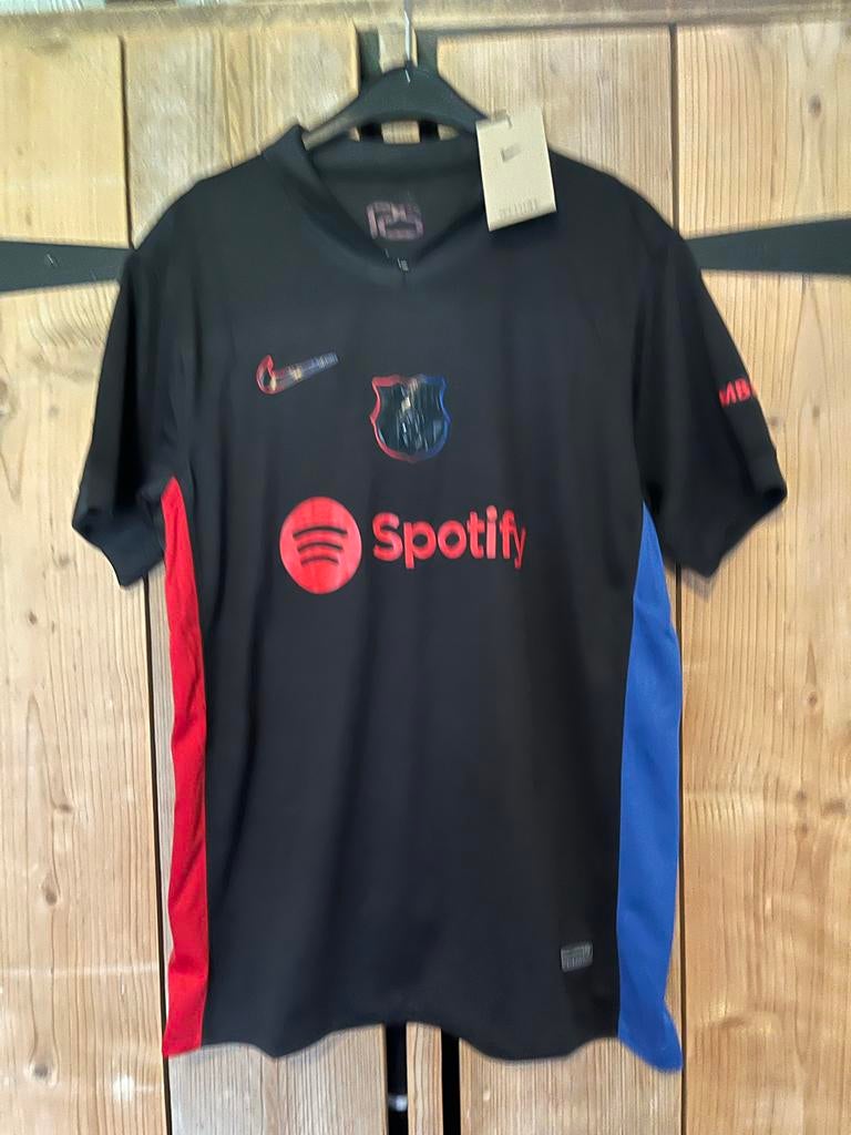 FC Barcelona shirt zwart maat M nieuw Nike, Verzenden, Zo goed als nieuw, Maat 48/50 (M), Zwart