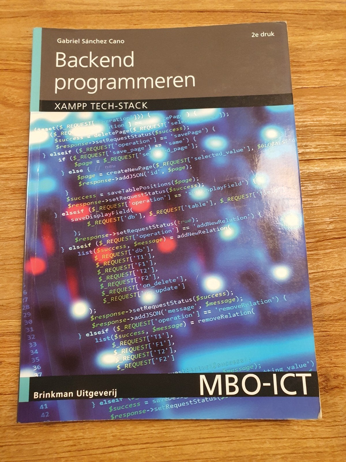 Backend programmeren - Gabriel Sánchez Cano (2e druk), Boeken, Ophalen of Verzenden, Zo goed als nieuw, Programmeertaal of Theorie